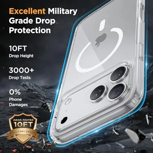 Miracase Magnetic for iPhone 17 Pro Case 6.3