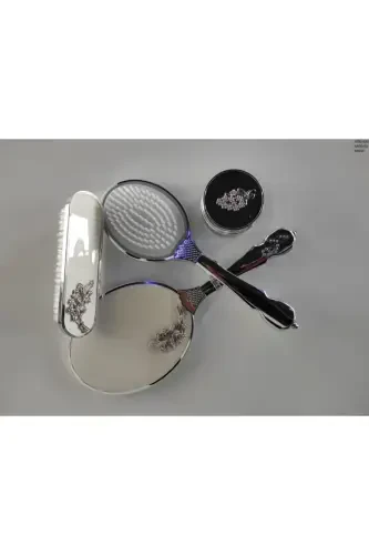 Mirror Comb Set 400-2-CREAM - 3