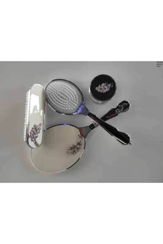 Mirror Comb Set 400-2-CREAM - 3