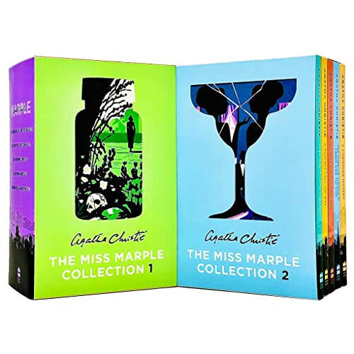 Miss Marple Mysteries Series Books 1-10 Collection Set By Agatha Christie (The Murder at the Vicarage, The Body in the Library, The Moving Finger, Sleeping Murder, A Pocket Full of Rye & More) - 2