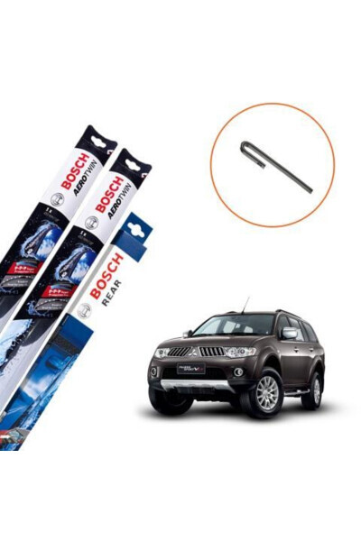 Mitsubishi Pajero Oldingi Orqa Aerotwin Shamol O'chirgichlari 2009-2015 - BOSCH