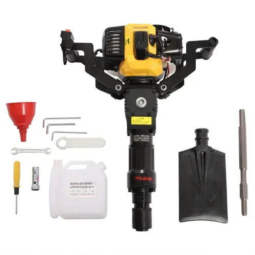 Miumaeov Excavator Garden Tree Digger 33CC 2-Stroke Air-Cooled Digging Machine Hand-held Digger Portable Post Hole Digger for Garden Farm Fence Protection - 7