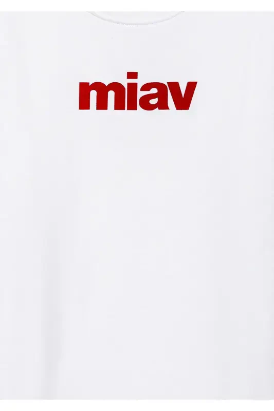 Miv bosilgan svitshot - 6