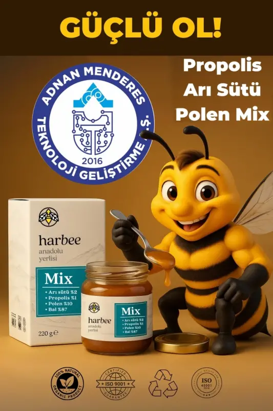 Mix | Honey - Propolis - Royal Jelly - Pollen Blend - 3