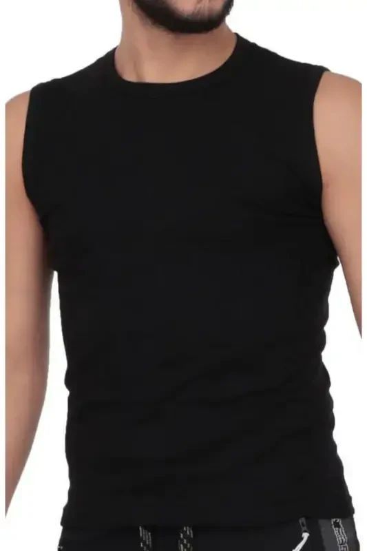 Mlvx Тутку Рибана Мужская Майка 108 Код/Цвет: Черный Blsm - 1