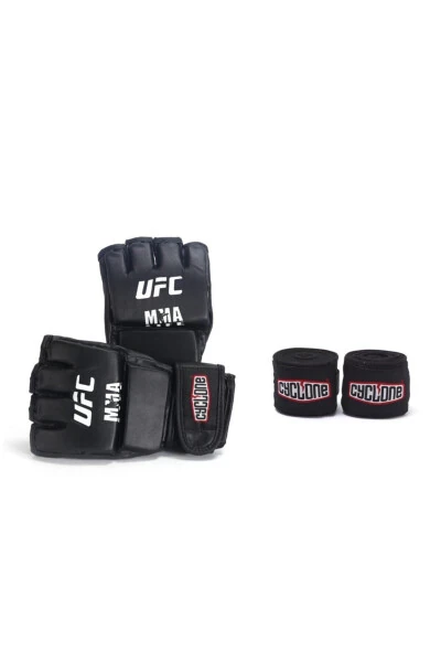 MMA Qo'lqoplari UFC Freefight Qo'lqoplari Bandaj bilan Birga M O'lcham - Genel Markalar