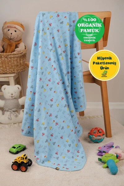 Многоцелевое 100% хлопковое муслиновое одеяло/детское одеяло двойной толщины - BEBETOSPIK