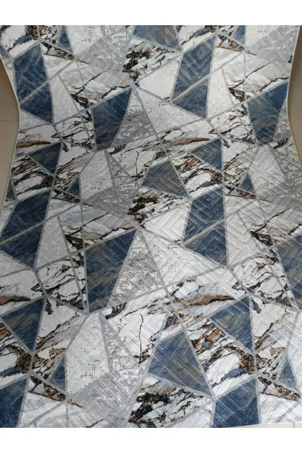 Многоцветная моющаяся нескользящая основа четырехсезонный зал ванная балкон молодежная комната с вырезом бегун - 1