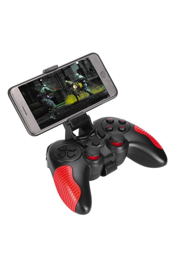 Mobile Game Console Phone Holder Wireless or Wired Wireless Game Console and Joystick for PUBG - 1