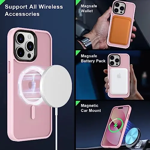 MOCCA iPhone 14 Pro Max uchun kuchli magnitli qopqoq - MOCCA (1)