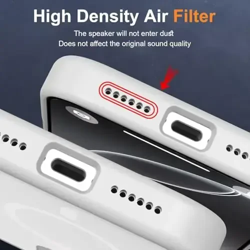 MOCCA Strong Magnetic for iPhone 16 Pro Phone Case, [Compatible with Magsafe][16FT Mil-Grade Drop Protection] Slim Thin Translucent Matte Protective Cover Case for iPhone 16 Pro Case, Frosted White - 6