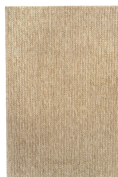 Mocha 670 Beige Carpet Rug Living Room Kitchen Corridor Runner Jute Wicker Look Woven Machine Carpet - 24