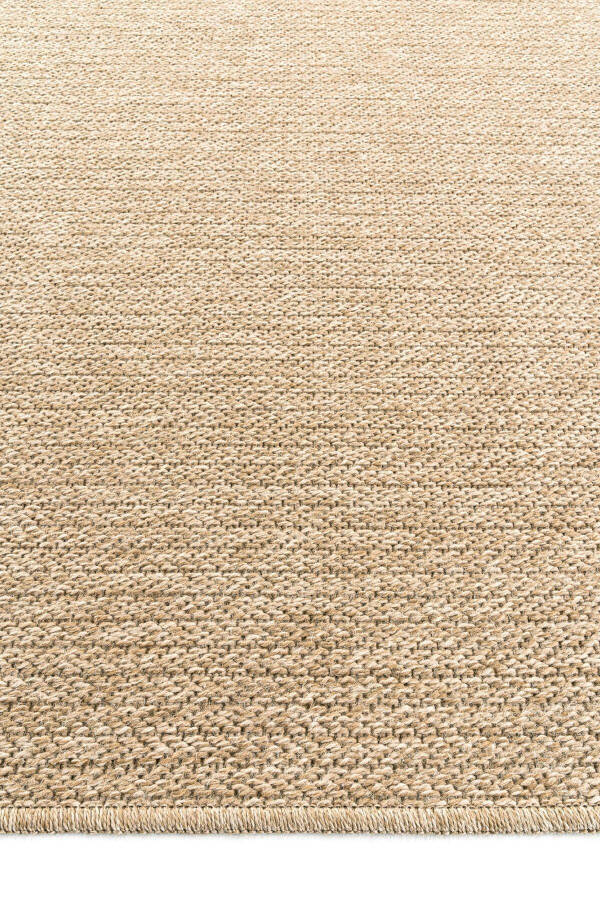 Mocha 670 Beige Carpet Rug Living Room Kitchen Corridor Runner Jute Wicker Look Woven Machine Carpet - 27