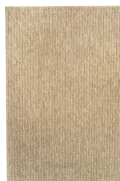 Mocha 670 Beige Carpet Rug Living Room Kitchen Corridor Runner Jute Wicker Look Woven Machine Carpet - 10