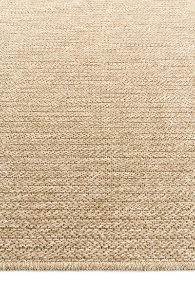 Mocha 670 Beige Carpet Rug Living Room Kitchen Corridor Runner Jute Wicker Look Woven Machine Carpet - 13