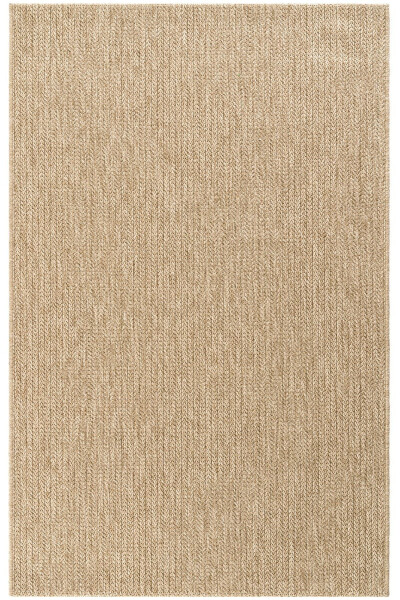 Mocha 670 Beige Carpet Rug Living Room Kitchen Corridor Runner Jute Wicker Look Woven Machine Carpet - 2