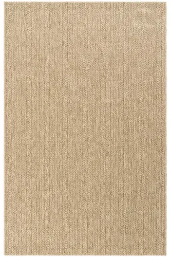 Mocha 670 Beige Carpet Rug Living Room Kitchen Corridor Runner Jute Wicker Look Woven Machine Carpet - COOL HALI (1)