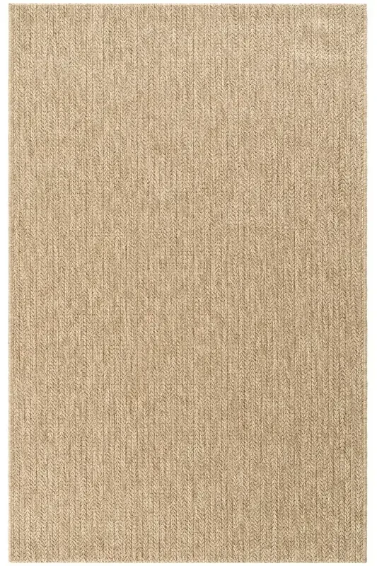 Mocha 670 Beige Carpet Rug Living Room Kitchen Corridor Runner Jute Wicker Look Woven Machine Carpet - 2
