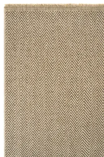 Mocha 671 Coffee Carpet Rug Living Room Kitchen Hallway Cut Runner Jute Woven Machine Carpet-Coffee - 4