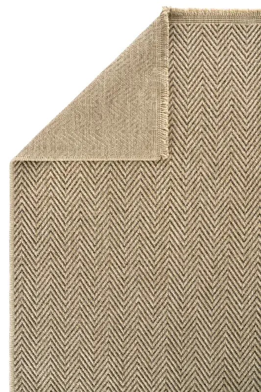 Mocha 671 Coffee Carpet Rug Living Room Kitchen Hallway Cut Runner Jute Woven Machine Carpet-Coffee - 5