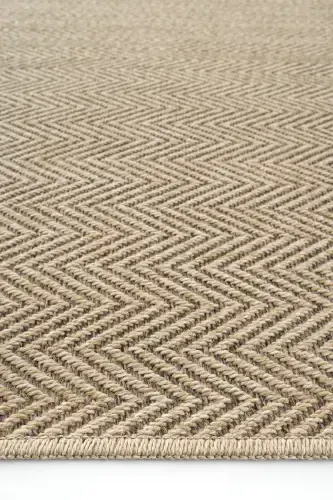 Mocha 671 Coffee Carpet Rug Living Room Kitchen Hallway Cut Runner Jute Woven Machine Carpet-Coffee - 7