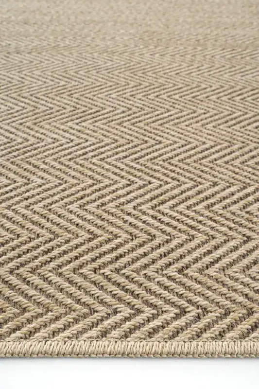 Mocha 671 Coffee Carpet Rug Living Room Kitchen Hallway Cut Runner Jute Woven Machine Carpet-Coffee - 7