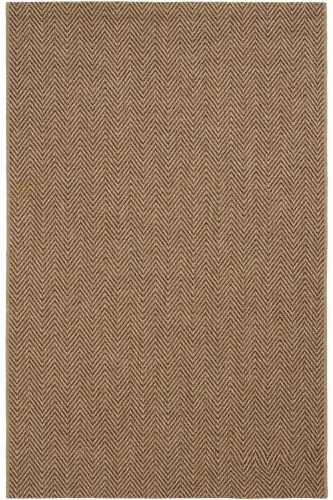 Mocha 671 Kahverengi Halı Kilim Hasır Görünümlü Bohem Kesme İnce Leke Tutmayan Salon Mutfak Halısı-Kahverengi 2 - 1