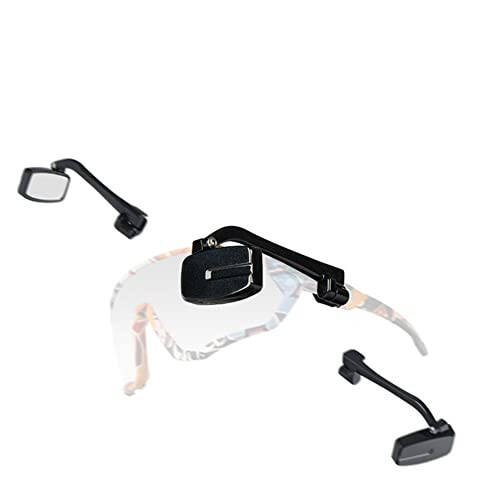 Mochalight Bicycle Cycling Glasses Rearview Mirror, Multi-angle Adjustable Mini Helmet Reflector, Riding Accessories - 3