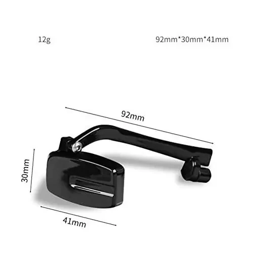 Mochalight Bicycle Cycling Glasses Rearview Mirror,Multi-angle Adjustable Mini Helmet Reflector,Riding Accessories - 5