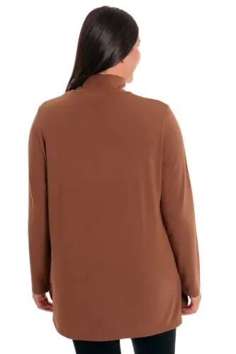 Mock Turtleneck Brown Knitwear - 6