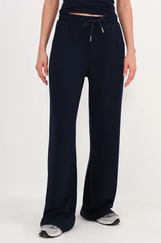 Модальные спортивные штаны с эластичной талией Eşf11053-m8-Laci - 2