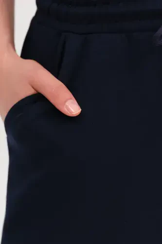 Модальные спортивные штаны с эластичной талией Eşf11053-m8-Laci - 3