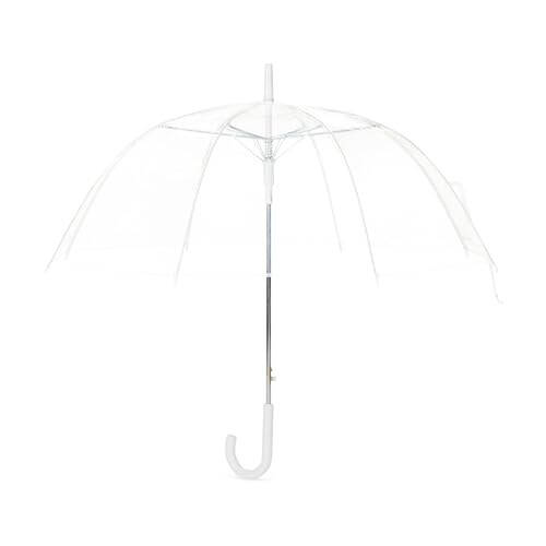 Modazone Basics Clear Bubble Umbrella, Round, 34.5 inch - 8