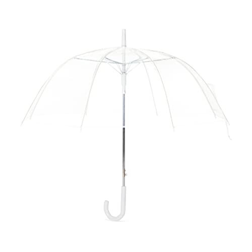 Modazone Basics Clear Bubble Umbrella, Round, 34.5 inch - 2