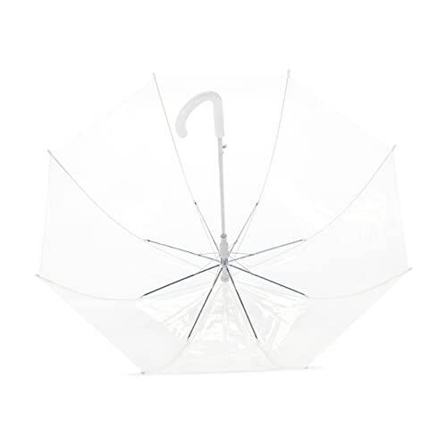 Modazone Basics Clear Bubble Umbrella, Round, 34.5 inch - 5