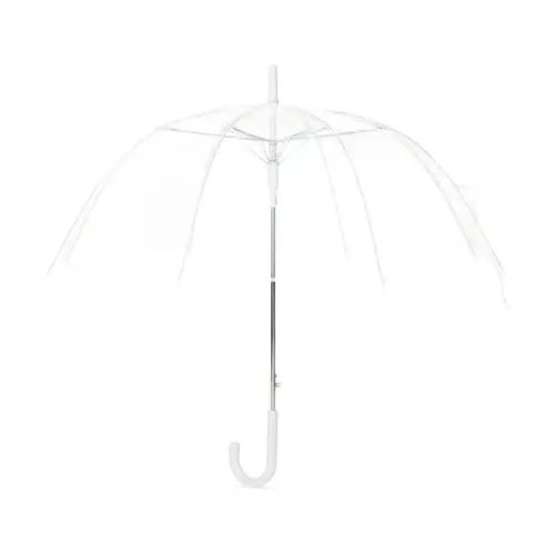 Modazone Basics Clear Bubble Umbrella, Round, 34.5 inch - 3