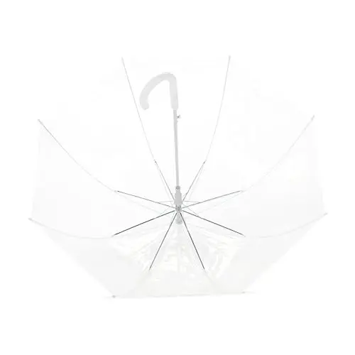 Modazone Basics Clear Bubble Umbrella, Round, 34.5 inch - 5