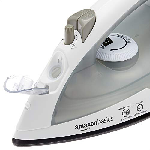 Modazone Basics Teflon Soleplate Steam Iron, 1200-Watt, Gray, 1.31ft - 4