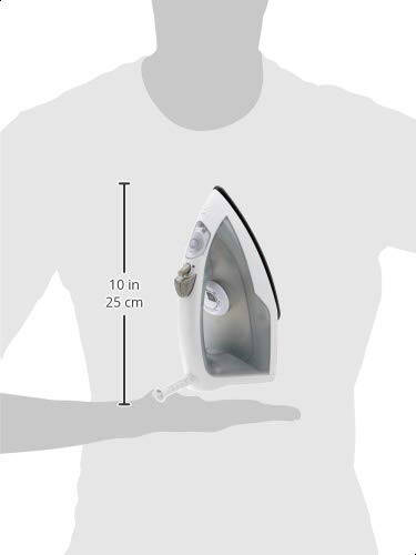 Modazone Basics Teflon Taglikli Bug‘li Temir, 1200 Vatt, Kulrang, 1.31ft - 2