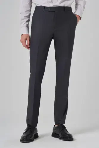 Modazone Erkak Antrasit Klassik Slim Fit Tor Kesimli Shim - 3