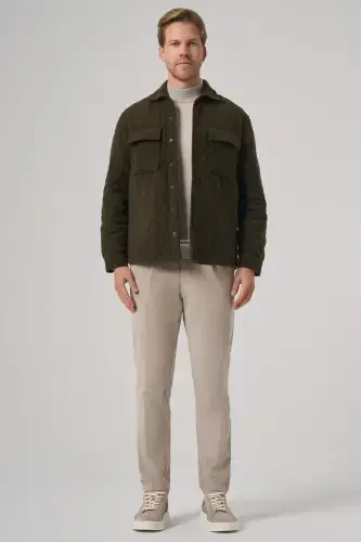 Modazone Erkak Haki Junli Dynamic Fit Barberi Yoqa Mont - MORVEN (1)