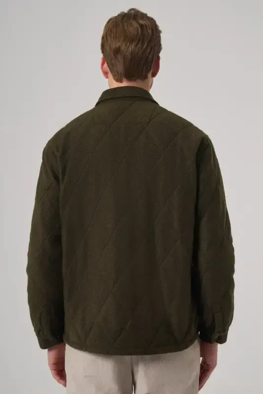 Modazone Erkak Haki Junli Dynamic Fit Barberi Yoqa Mont - 5