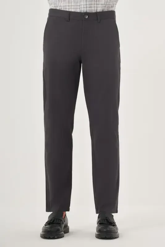 Modazone Erkak Kulrang Chino Dynamic Fit Qishki Shim - MORVEN