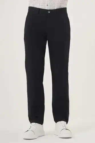 Modazone Erkak Lacivert Chino Dynamic Fit Qishki Shim - MORVEN (1)