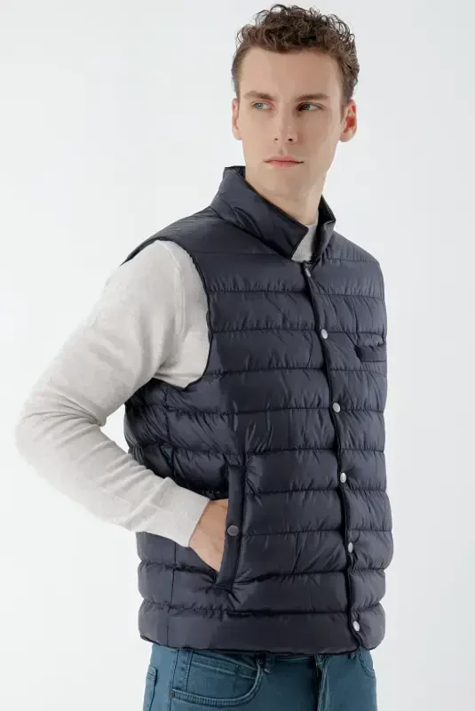 Modazone Erkak Lochivard Polyester Chitirtma Kapitone Nimcha - 4