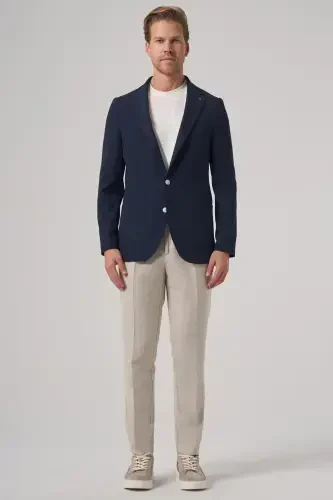 Modazone Erkak Lochivard Trend Slim Fit Mono Yoqa Jaket - 4