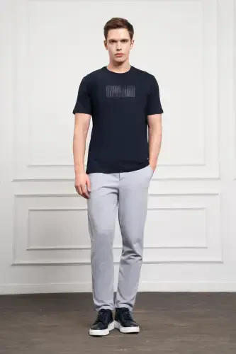 Modazone Erkak Lochivart Trend Velosiped Yoqa Paxta Dinamik Fit Futbolka - MORVEN (1)