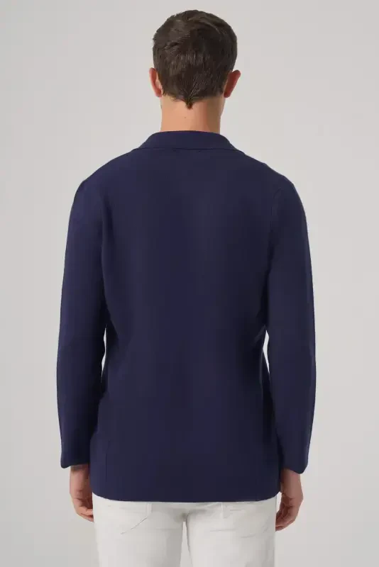 Modazone Erkak Marine Trend Klassik Yoqa Old Tugmali Xırka - 5