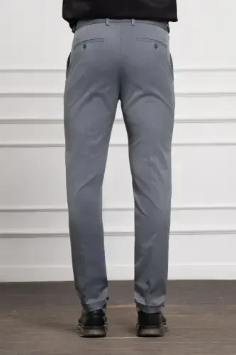 Modazone Erkak Moviy Trend Slim Fit Tor Kiyimli Shim - 3