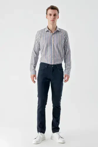 Modazone Erkak Movsumiy Paxta 5 cho'ntak Slim Fit Jean Shim - 6